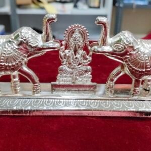 German Silver Pasupu Kunkuma Box