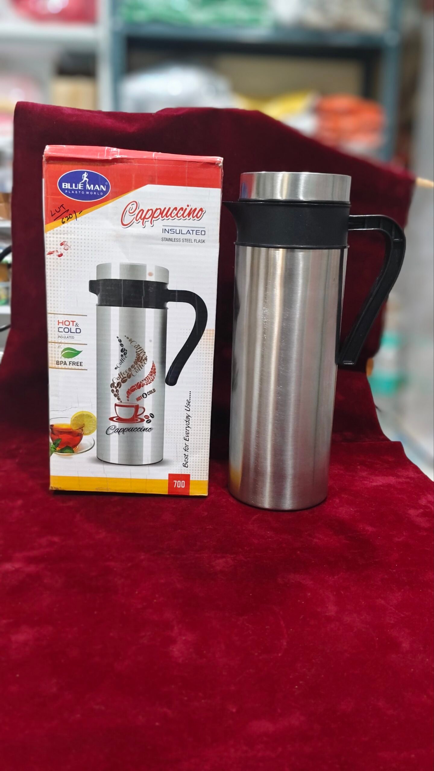 Hot & Cold Insulated Stainless Steel Flask 700ml - Image 2