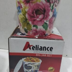 Premium Floral Print Big Jar with Airtight Lid (1 Pc)
Big Jar set