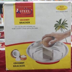 Coconut Bracker 100% Stainless Steel