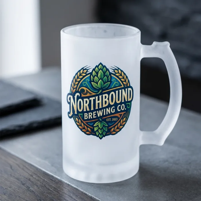 Frosted Beer Mug - Image 4