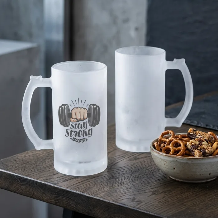 Frosted Beer Mug - Image 2