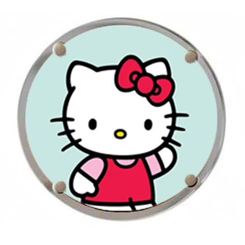 Polaroid Acrylic Magnetic Photo Frame (Circle / 3 × 3 inch) - Image 3